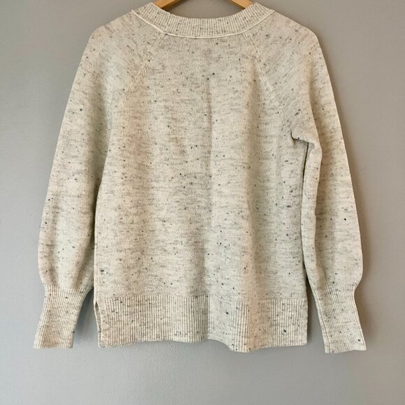 Loft Spacedye Pullover V-neck Tunic Sweater Size XS - Picture 3 of 4